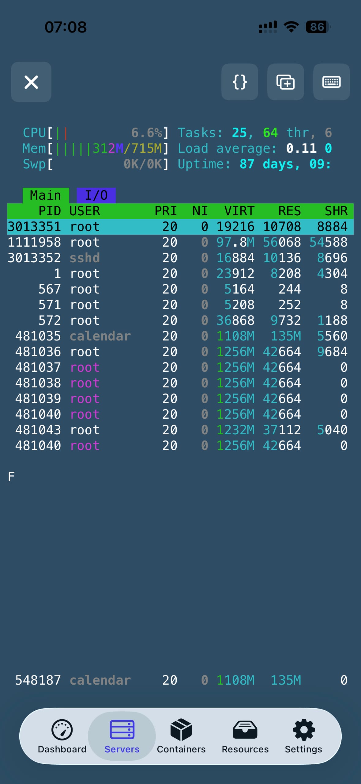 SSH Terminal